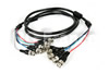 Multicordon de brassage vidéo 5 x BNC/BNC longueur 1.80 mètres