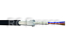 Câble intérieur/extérieur 6 fibres optiques 50/125 multimode OM3 structure libre LSZH